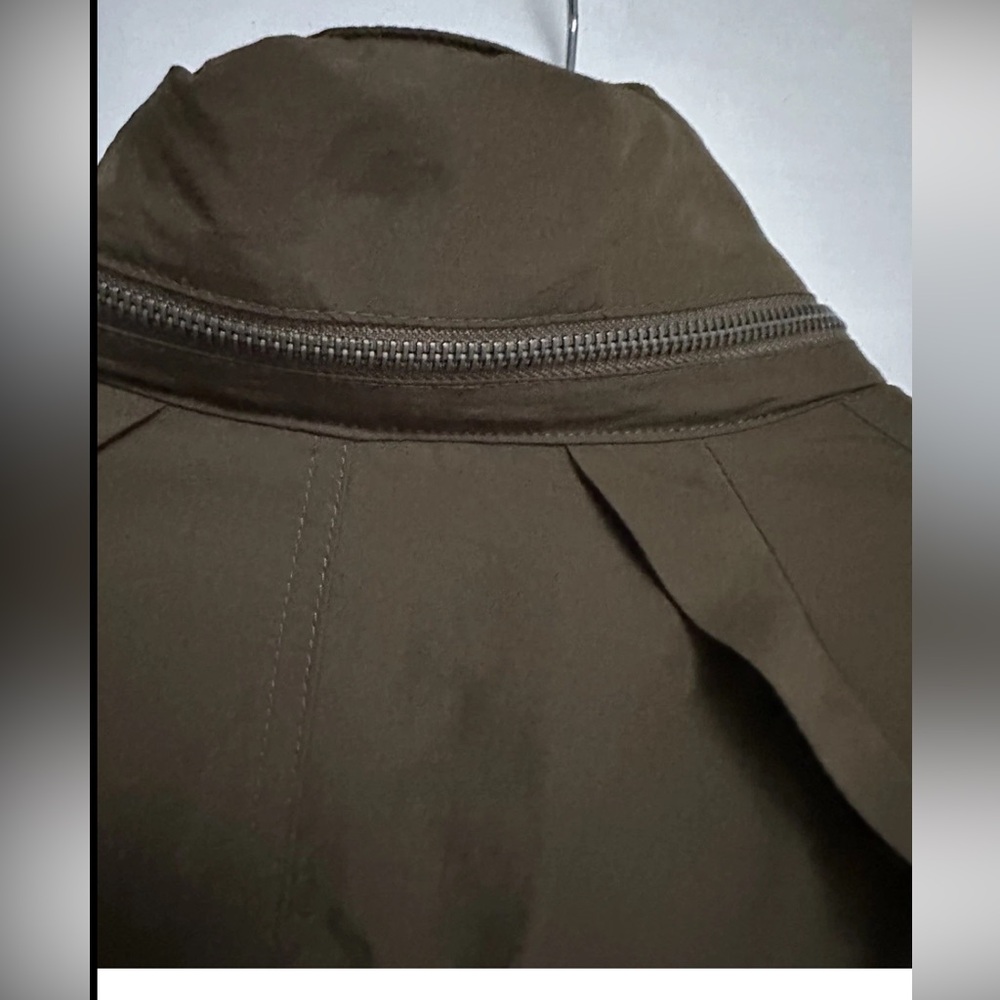 Free People Wind swept jacket size MEDIUM Wild sage green LIKE NU - Picture 8 of 15